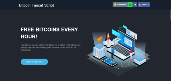 Bitcoin Faucet Script 2023