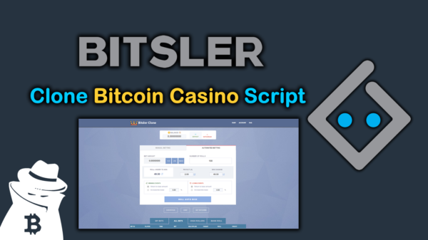 Bitsler Clone Bitcoin Casino Script